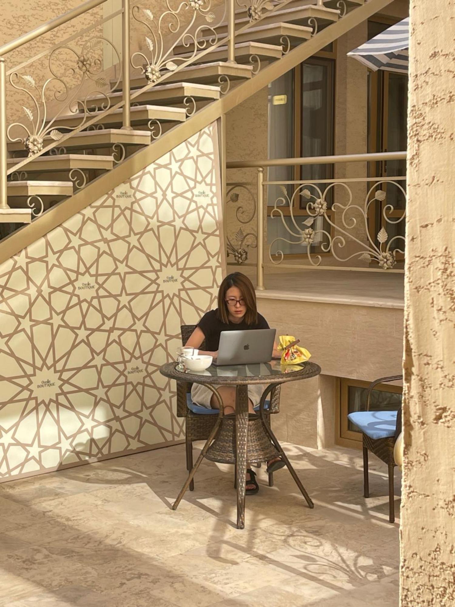 Oasis Boutique Hotell Buchara Exteriör bild